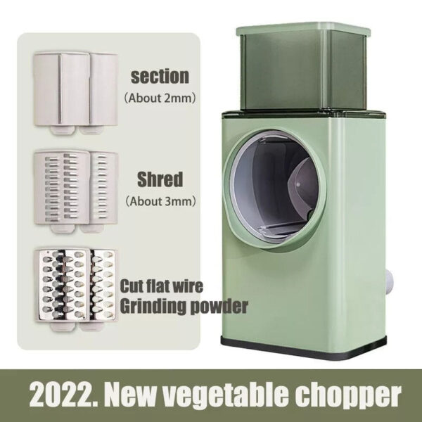 4 In 1 Manual Vegetable Cutter Multifunction