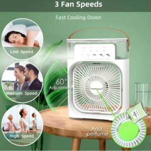 Multi-Functional Portable Air Cooling Fan (Large Size)