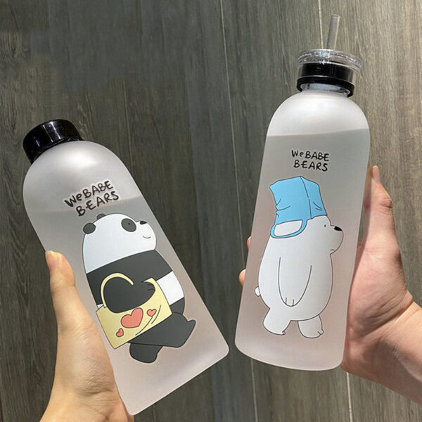 Panda Bear 1000ml Water Bottle